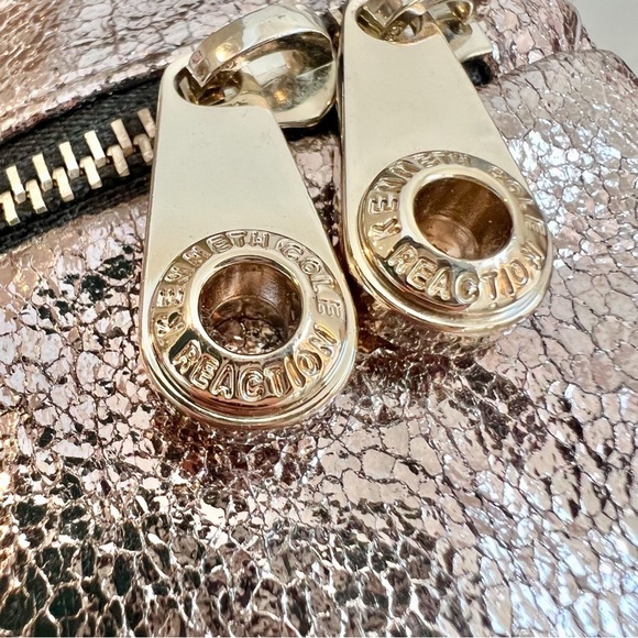 Kenneth Cole Reaction Rose Gold Metallic Wristlet - Picture 7 of 9